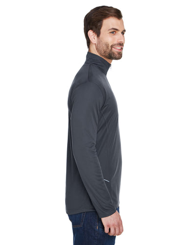 UltraClub Men's Cool & Dry Sport Quarter-Zip Pullover