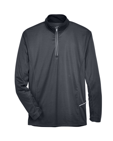 UltraClub Men's Cool & Dry Sport Quarter-Zip Pullover UltraClub