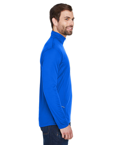 UltraClub Men's Cool & Dry Sport Quarter-Zip Pullover