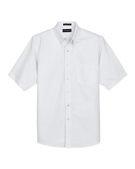 UltraClub Men's Classic Wrinkle-Resistant Short-Sleeve Oxford UltraClub
