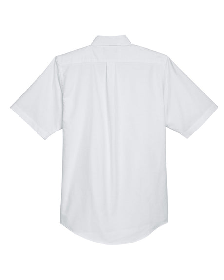 UltraClub Men's Classic Wrinkle-Resistant Short-Sleeve Oxford UltraClub