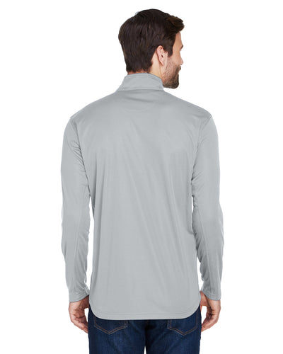 UltraClub Men's Cool & Dry Sport Quarter-Zip Pullover