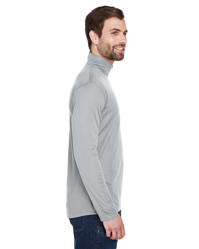 UltraClub Men's Cool & Dry Sport Quarter-Zip Pullover