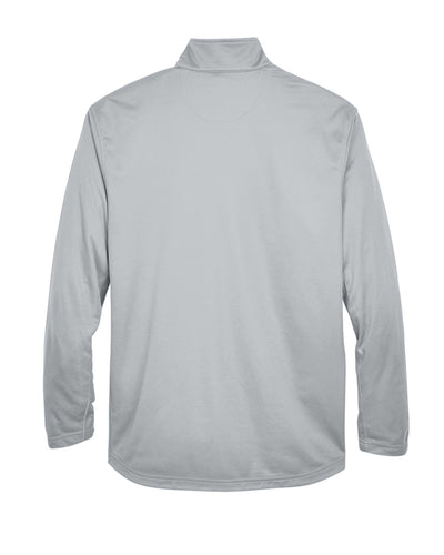 UltraClub Men's Cool & Dry Sport Quarter-Zip Pullover
