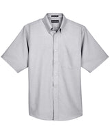 UltraClub Men's Classic Wrinkle-Resistant Short-Sleeve Oxford UltraClub
