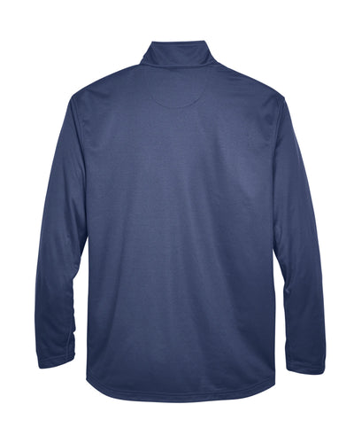 UltraClub Men's Cool & Dry Sport Quarter-Zip Pullover