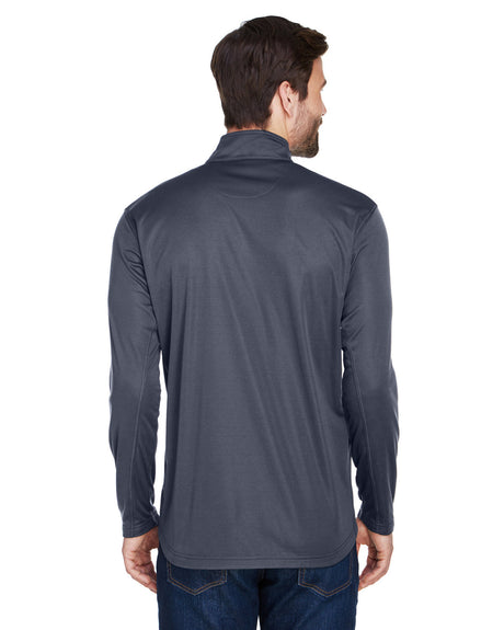 UltraClub Men's Cool & Dry Sport Quarter-Zip Pullover UltraClub
