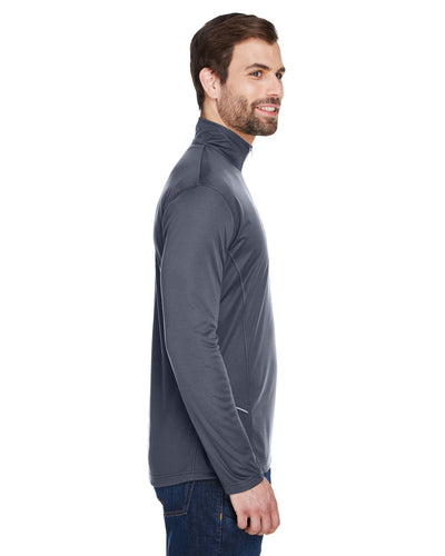 UltraClub Men's Cool & Dry Sport Quarter-Zip Pullover