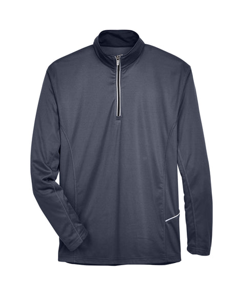 UltraClub Men's Cool & Dry Sport Quarter-Zip Pullover UltraClub