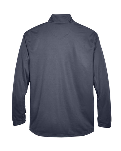 UltraClub Men's Cool & Dry Sport Quarter-Zip Pullover