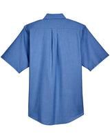 UltraClub Men's Classic Wrinkle-Resistant Short-Sleeve Oxford UltraClub