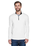 UltraClub Men's Cool & Dry Sport Quarter-Zip Pullover UltraClub