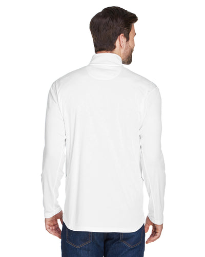 UltraClub Men's Cool & Dry Sport Quarter-Zip Pullover
