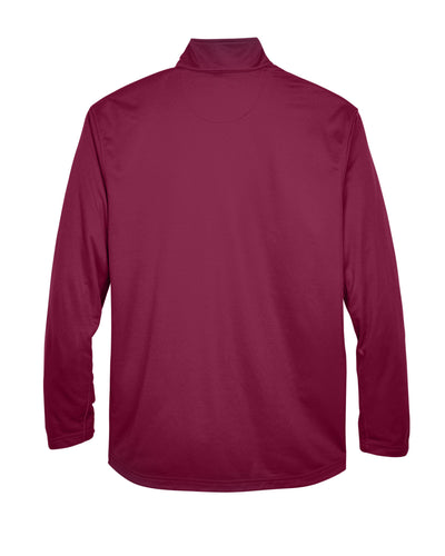 UltraClub Men's Cool & Dry Sport Quarter-Zip Pullover