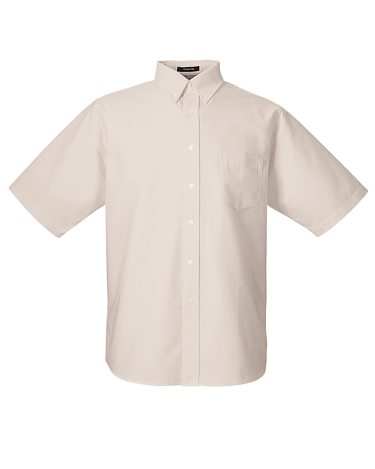 UltraClub Men's Classic Wrinkle-Resistant Short-Sleeve Oxford UltraClub