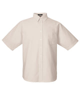UltraClub Men's Classic Wrinkle-Resistant Short-Sleeve Oxford UltraClub