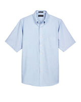 UltraClub Men's Classic Wrinkle-Resistant Short-Sleeve Oxford UltraClub