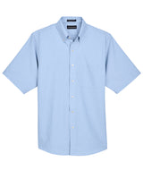 UltraClub Men's Classic Wrinkle-Resistant Short-Sleeve Oxford UltraClub