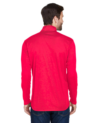 UltraClub Men's Cool & Dry Sport Quarter-Zip Pullover