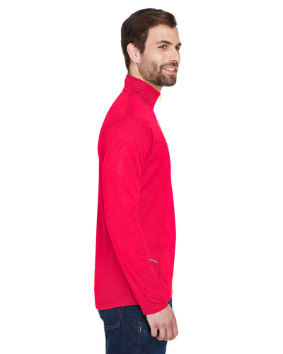 UltraClub Men's Cool & Dry Sport Quarter-Zip Pullover