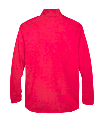 UltraClub Men's Cool & Dry Sport Quarter-Zip Pullover