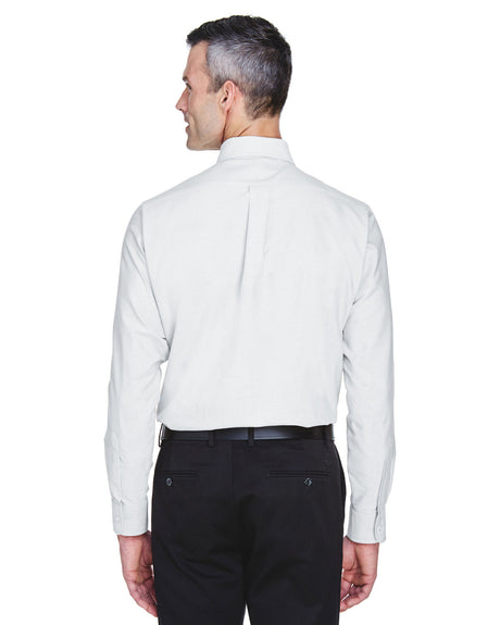 UltraClub Men's Classic Wrinkle-Resistant Long-Sleeve Oxford UltraClub
