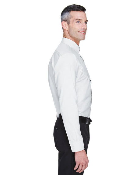 UltraClub Men's Classic Wrinkle-Resistant Long-Sleeve Oxford UltraClub