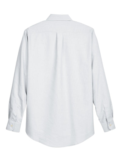UltraClub Men's Classic Wrinkle-Resistant Long-Sleeve Oxford