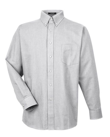 UltraClub Men's Classic Wrinkle-Resistant Long-Sleeve Oxford UltraClub