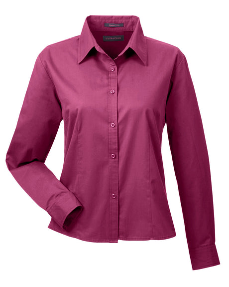 UltraClub Ladies' Whisper Twill UltraClub