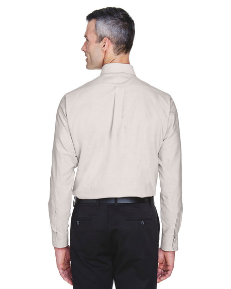 UltraClub Men's Classic Wrinkle-Resistant Long-Sleeve Oxford UltraClub