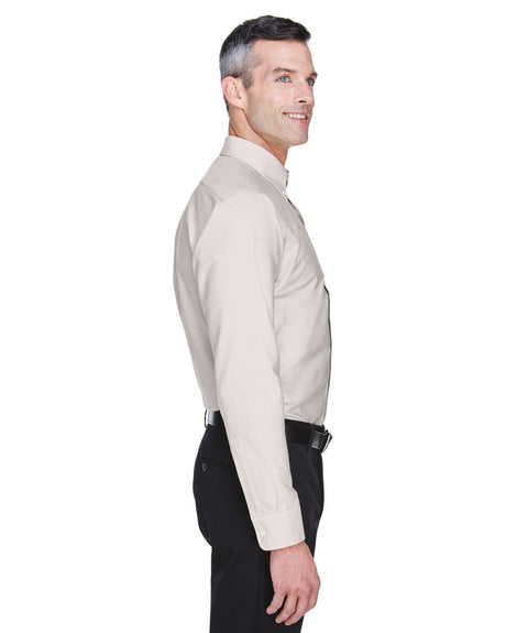 UltraClub Men's Classic Wrinkle-Resistant Long-Sleeve Oxford UltraClub