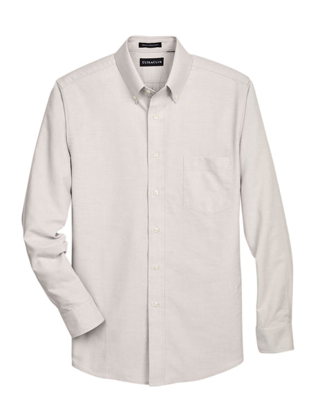 UltraClub Men's Classic Wrinkle-Resistant Long-Sleeve Oxford UltraClub