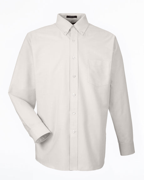 UltraClub Men's Classic Wrinkle-Resistant Long-Sleeve Oxford UltraClub