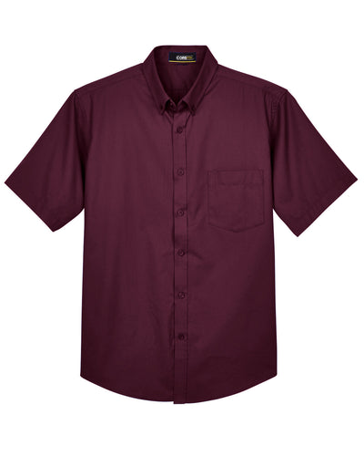 CORE365 Men's Optimum Short-Sleeve Twill Shirt