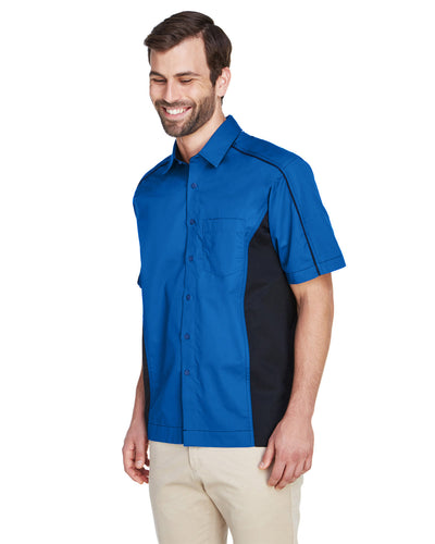 North End Men's Tall Fuse Colorblock Twill Shirt
