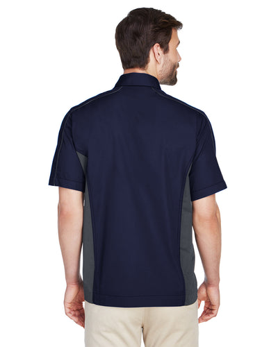 North End Men's Tall Fuse Colorblock Twill Shirt