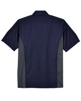 North End Men's Tall Fuse Colorblock Twill Shirt North End