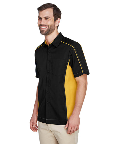 North End Men's Tall Fuse Colorblock Twill Shirt