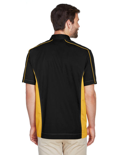 North End Men's Tall Fuse Colorblock Twill Shirt