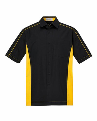 North End Men's Tall Fuse Colorblock Twill Shirt