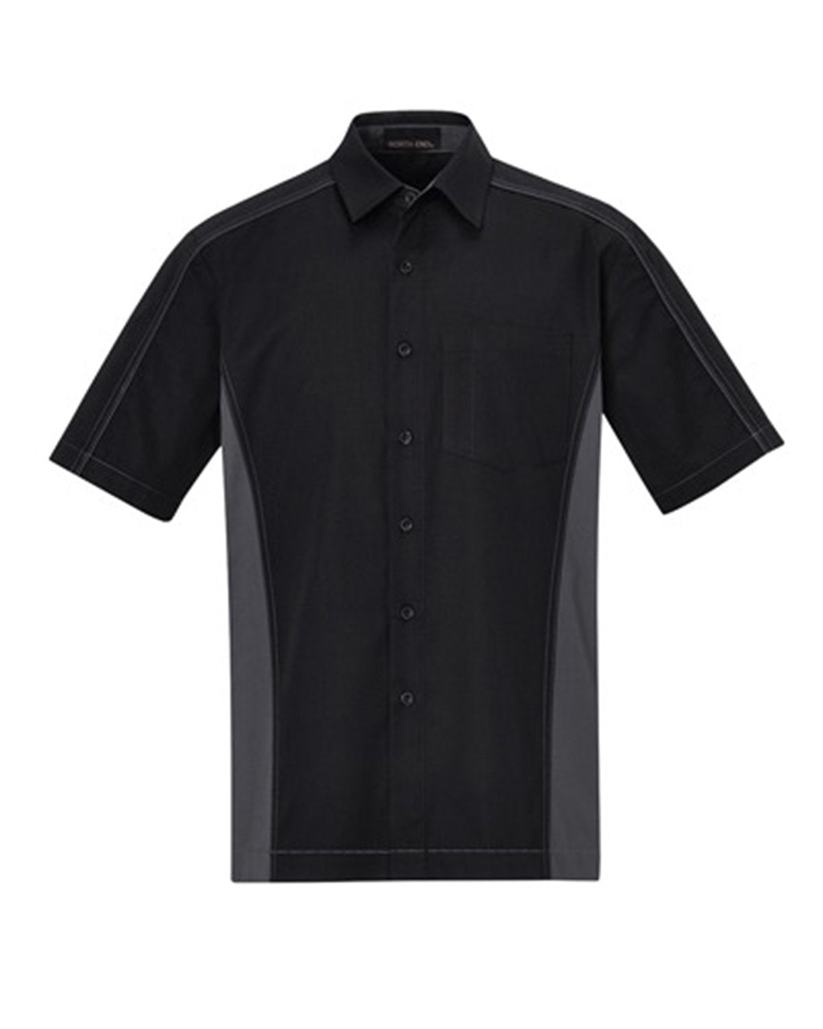 North End Men's Tall Fuse Colorblock Twill Shirt North End