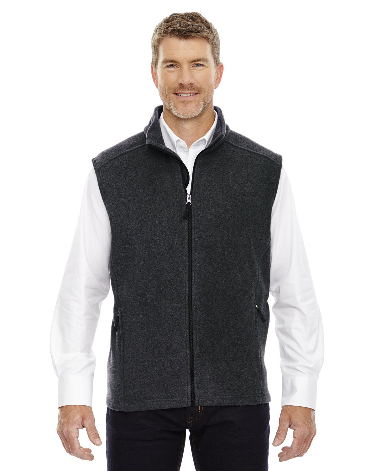 CORE365 Men's Tall Journey Fleece Vest Mens Apparel Jackets & Vests