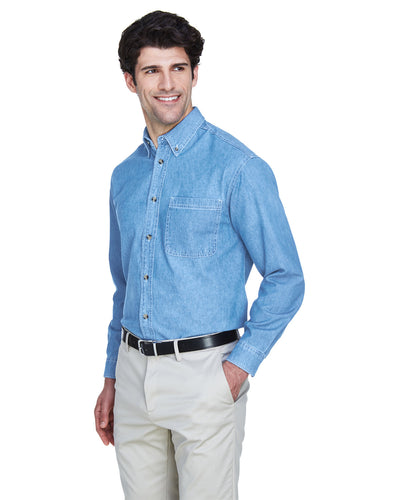UltraClub Men's Cypress Denim with Pocket