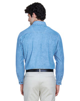 UltraClub Men's Cypress Denim with Pocket UltraClub