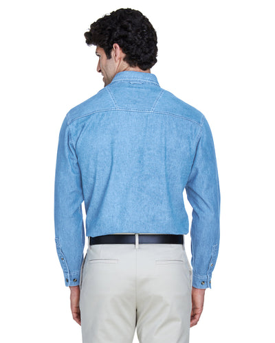 UltraClub Men's Cypress Denim with Pocket