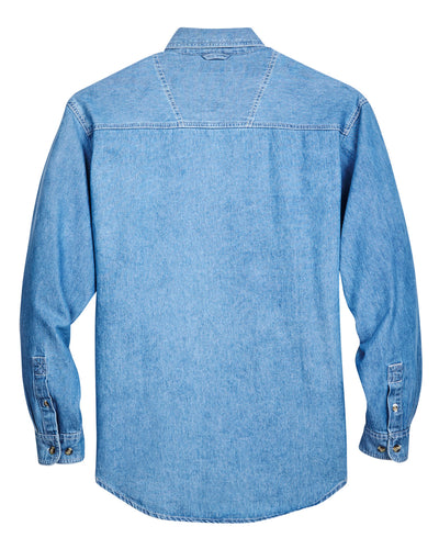 UltraClub Men's Cypress Denim with Pocket