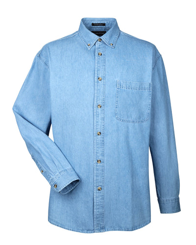 UltraClub Men's Cypress Denim with Pocket