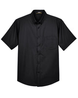 CORE365 Men's Tall Optimum Short-Sleeve Twill Shirt CORE365