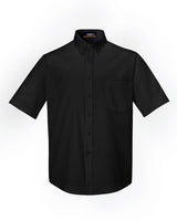 CORE365 Men's Tall Optimum Short-Sleeve Twill Shirt CORE365
